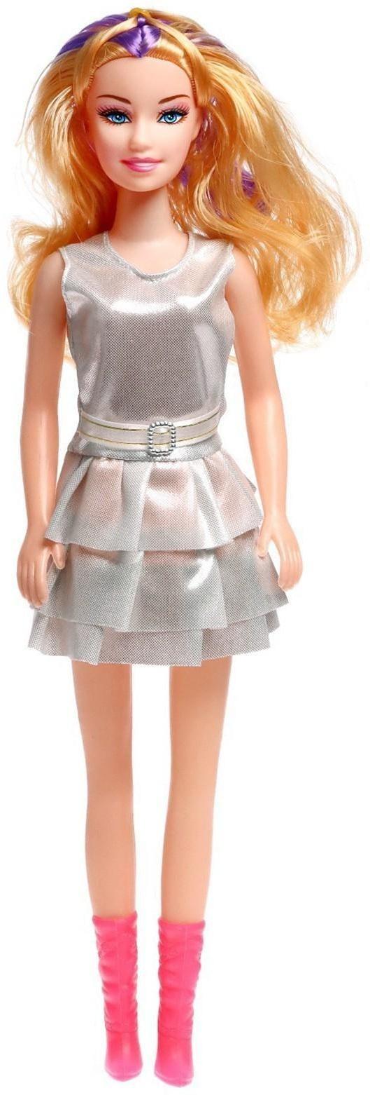 Кукла «Наташа» в платье, высота 41 см, МИКС