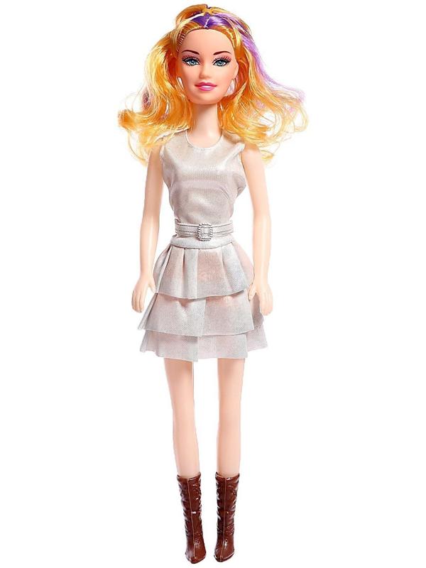 Кукла «Наташа» в платье, высота 41 см, МИКС