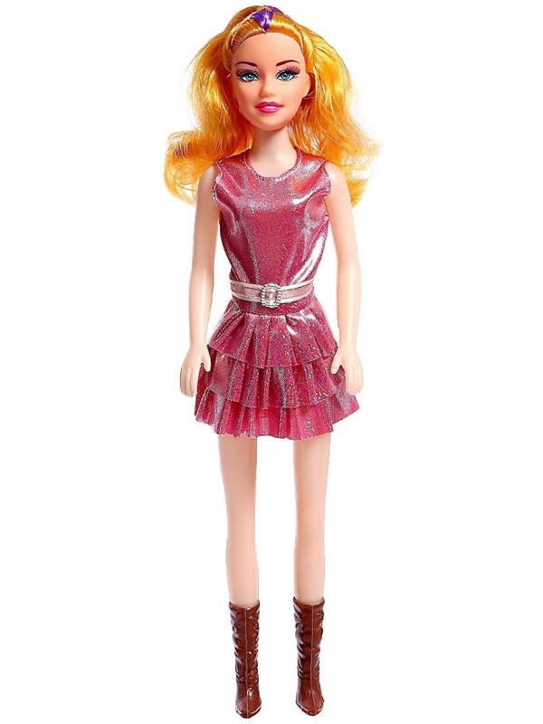 Кукла «Наташа» в платье, высота 41 см, МИКС