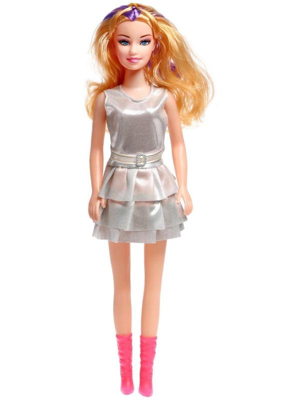 Кукла «Наташа» в платье, высота 41 см, МИКС