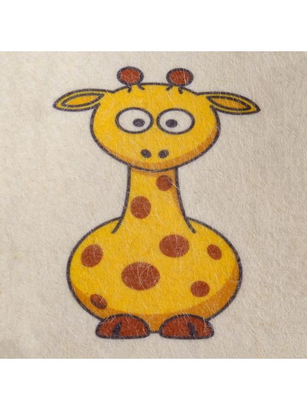 Шапка для бани детская 