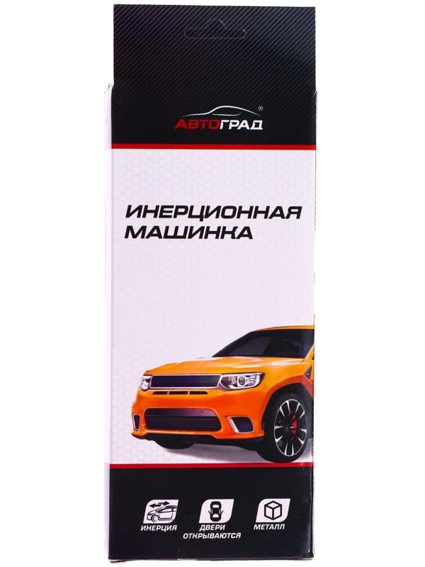 Набор машин металлических «Спецслужбы», 4 штуки, 1:48, инерция, открываются двери