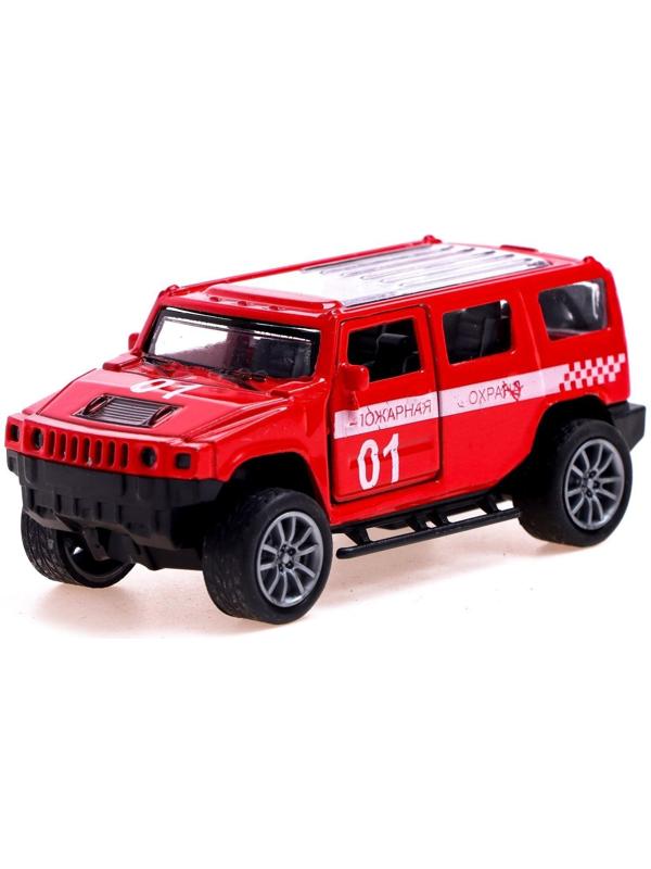 Набор машин металлических «Спецслужбы», 4 штуки, 1:48, инерция, открываются двери