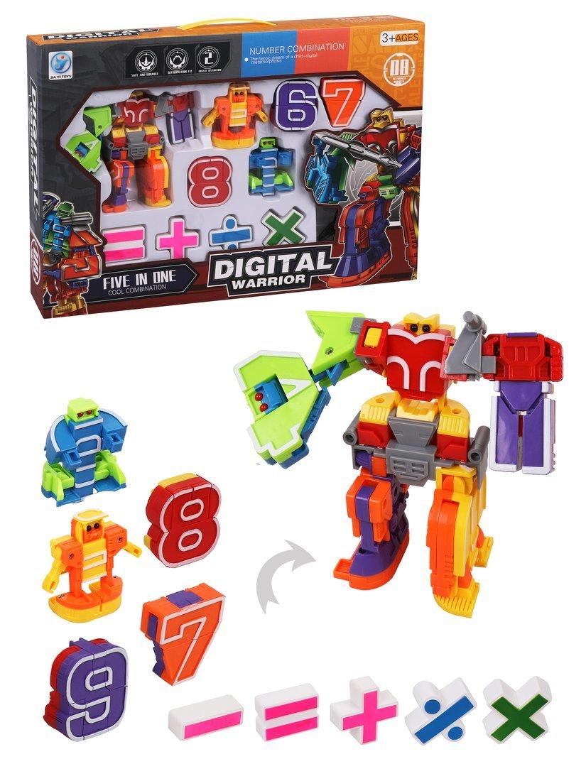 Набор роботы-трансформеры, в комплекте предметов 16шт., коробка