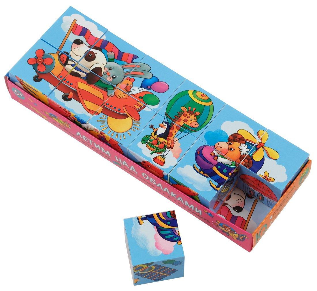 Умные кубики Летим над облаками. 12 штук