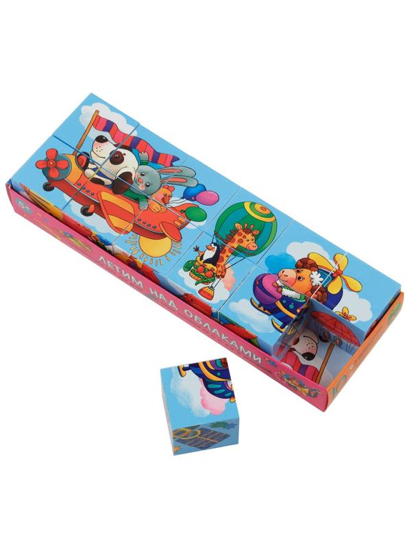 Умные кубики Летим над облаками. 12 штук