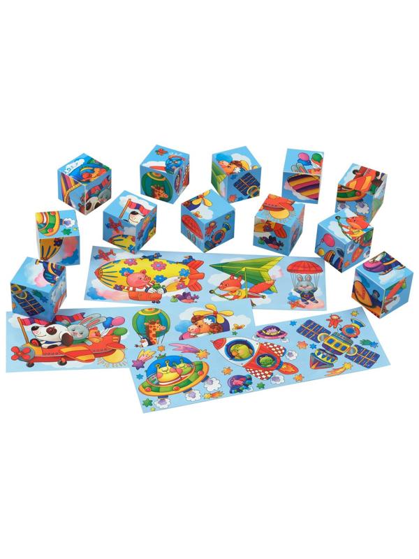 Умные кубики Летим над облаками. 12 штук