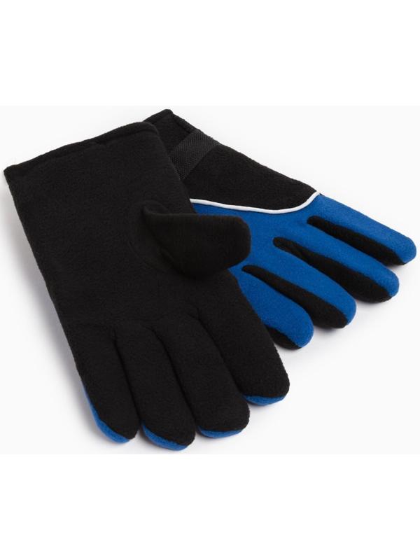 Перчатки мужские двухслойные MINAKU цв. синий, р-р 26 см