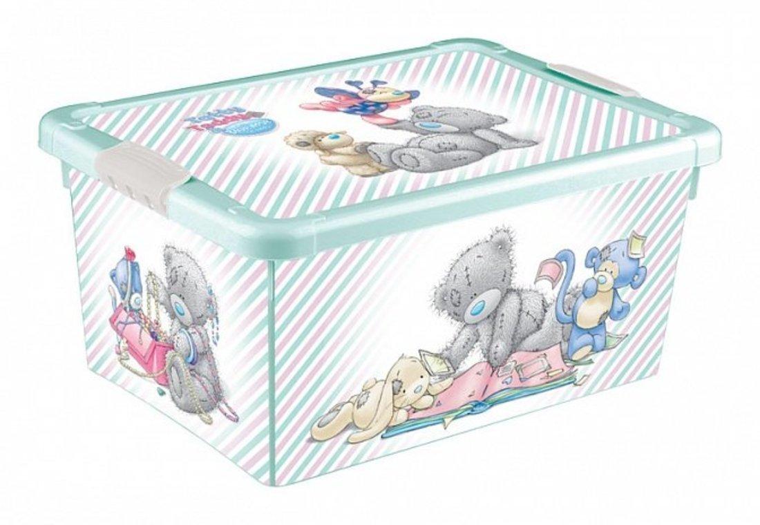 Ящик универсальный с аппликацией ME TO YOU, 8 л., зеленый