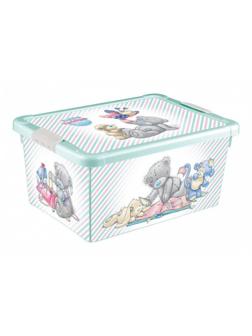 Ящик универсальный с аппликацией ME TO YOU, 8 л., зеленый