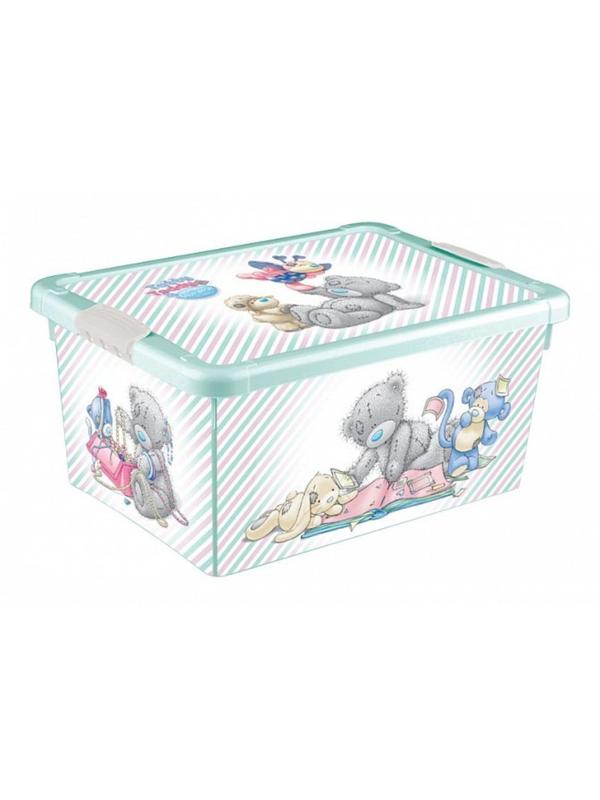 Ящик универсальный с аппликацией ME TO YOU, 8 л., зеленый