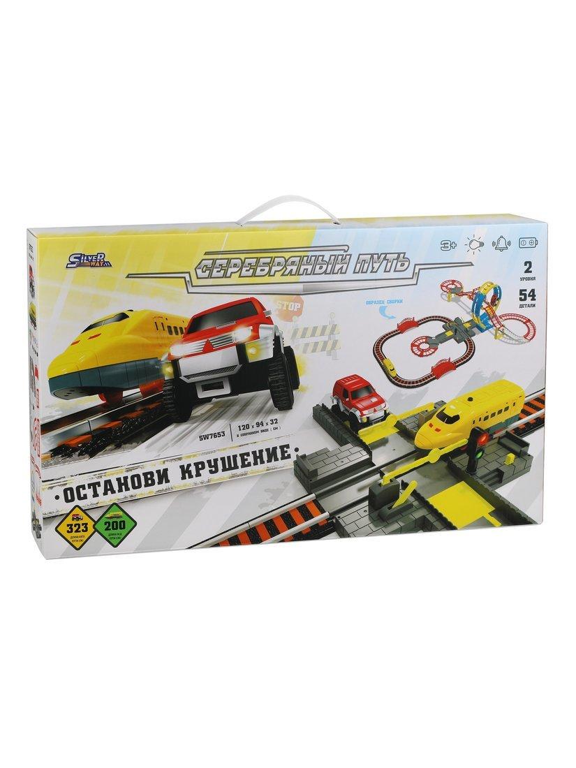 Игр.набор Железная дорога эл., свет, звук, эл.пит.АА*5шт.не вх.в комплект