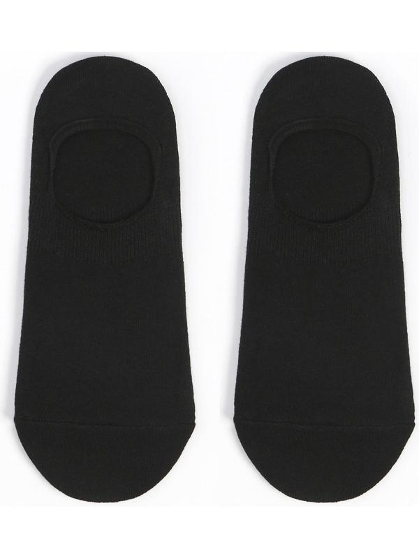 Носки-подследники мужские, цвет чёрный, размер 27-29