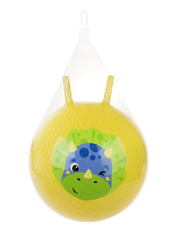 Мяч-прыгун Moby Kids 50 см Динозаврик, с рожками