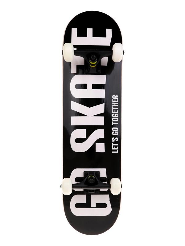 Скейтборд Х-Match, дека клён с нажд. покрыт 80*20, PU колеса, алюмин. подвеска