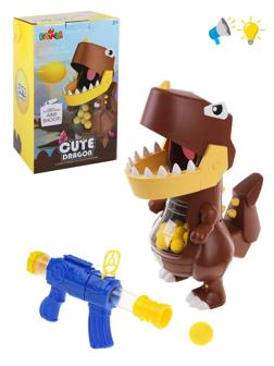 Игр.набор Стрелок, свет, звук, в комплекте: бластер, м/шары 12шт., мишень,
эл.пит. АА*3шт. не входят в комплект, коробка