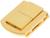 Замок-защелка на ящик ZM01, 3,2х2,5 см, цвет золото
