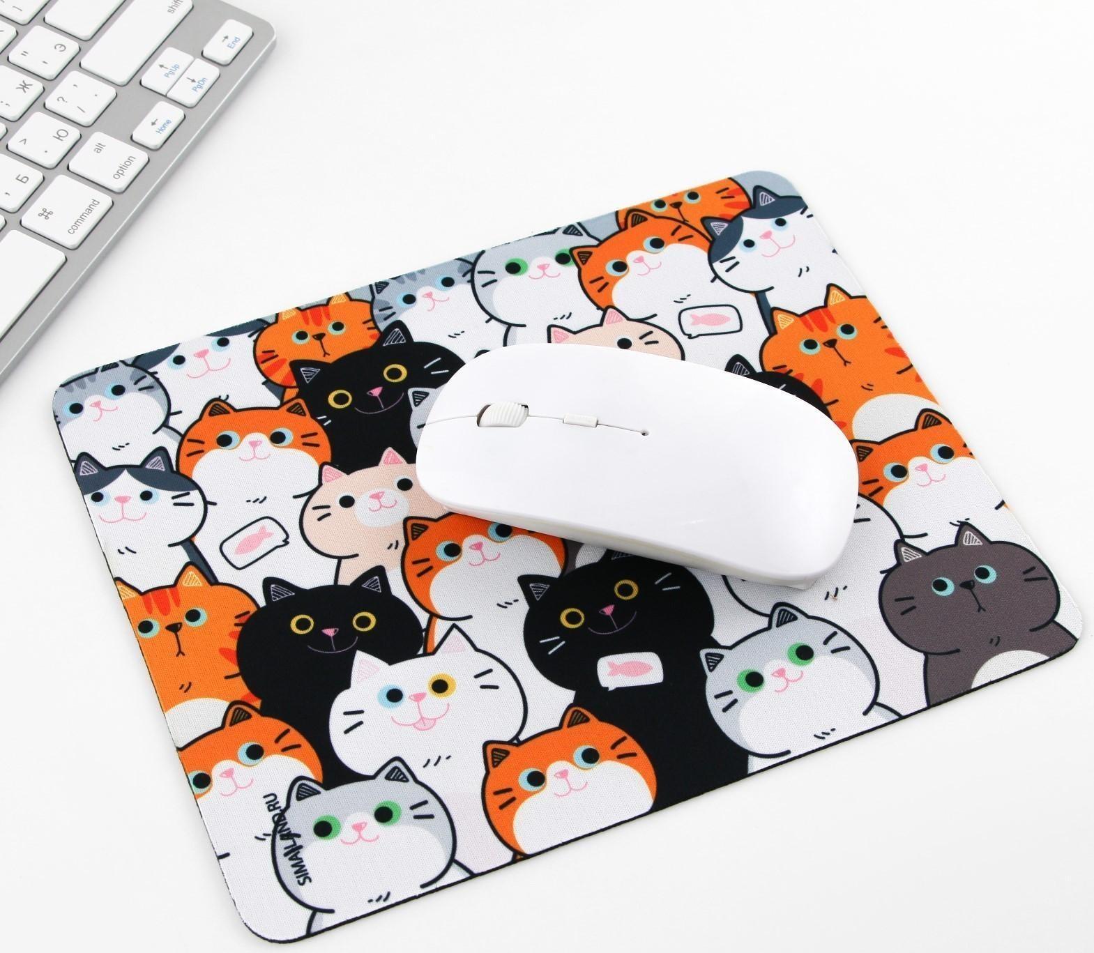 Коврик для компьютерной мыши «Котята», 22 х 18 см