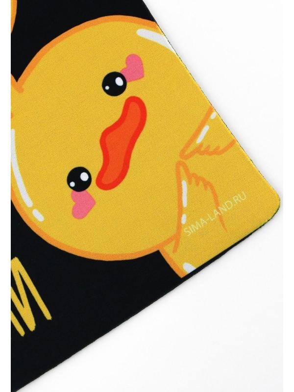 Коврик для компьютерной мыши «Работаю сутками», 22 х 18 см