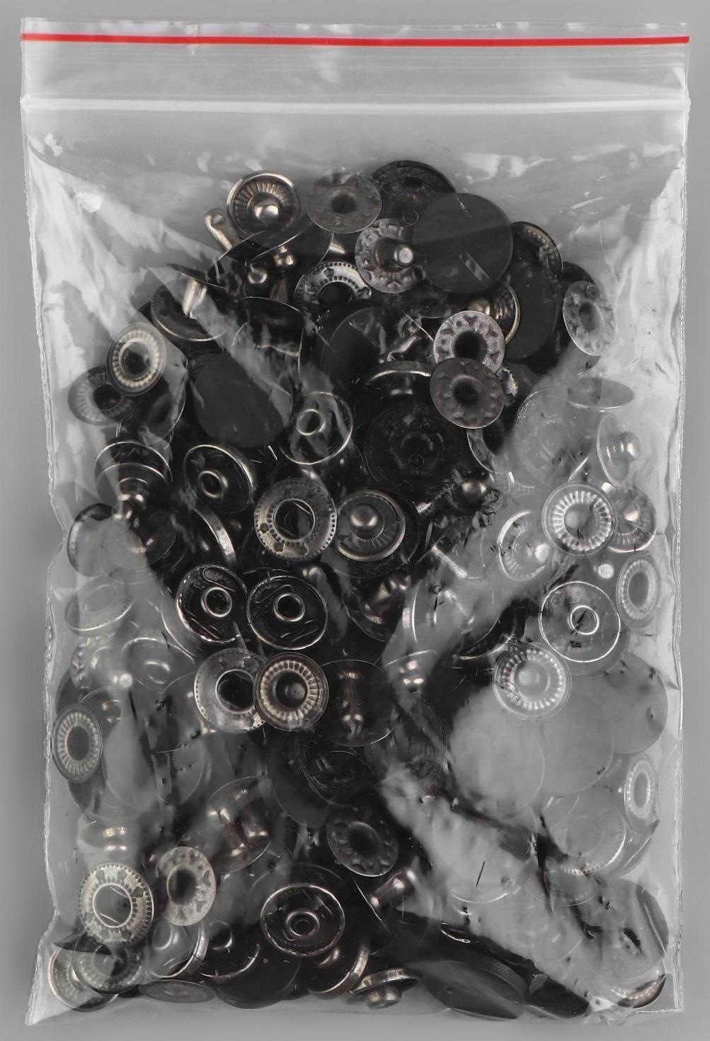 Кнопки установочные, Альфа, d = 12 мм, цвет золотой матовый