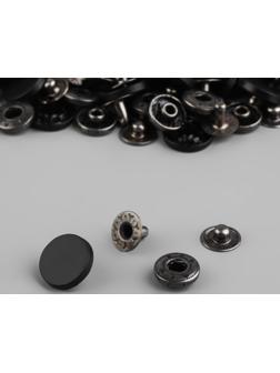 Кнопки установочные, Альфа, d = 12 мм, цвет золотой матовый