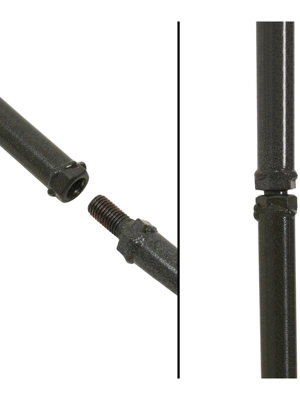 Бур садовый, шнековый, L = 2 м, d = 150 мм