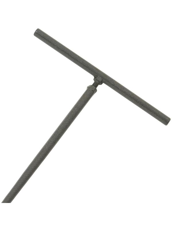 Бур садовый, шнековый, L = 2 м, d = 150 мм