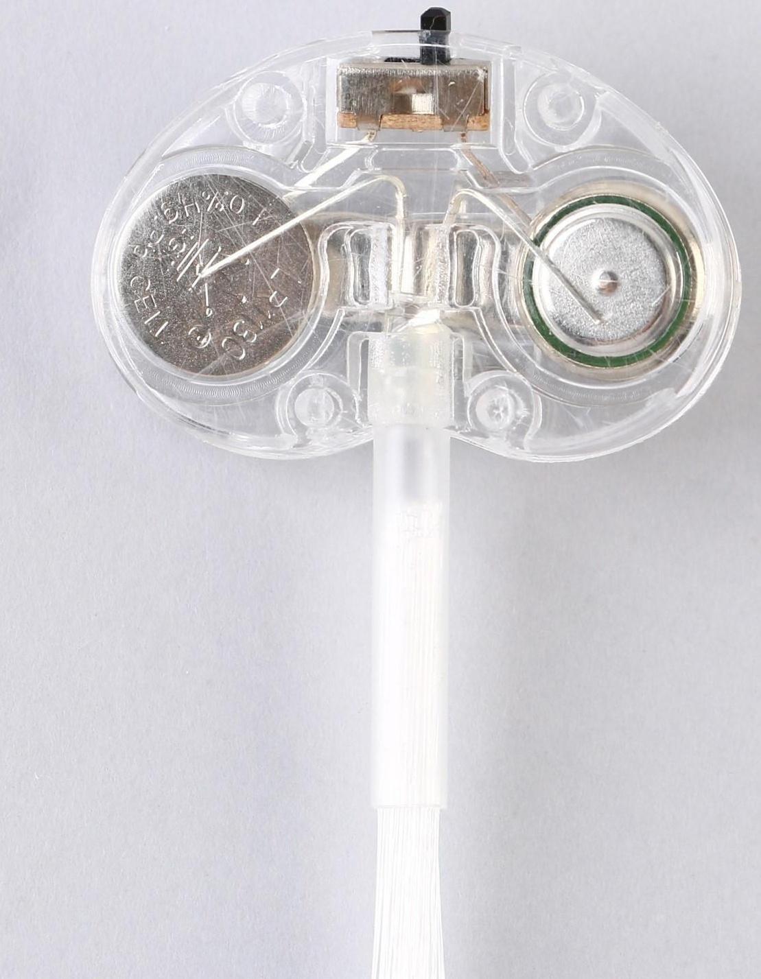 Светящаяся прядь для волос «Самой милой девочке», длина 33 см