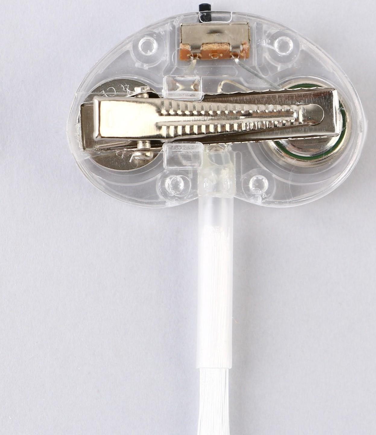 Светящаяся прядь для волос «Самой милой девочке», длина 33 см