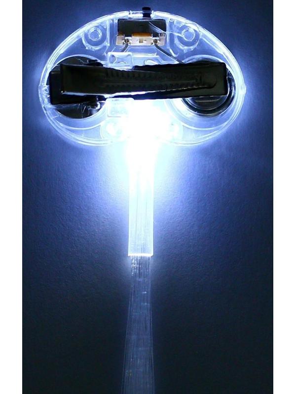 Светящаяся прядь для волос «Самой милой девочке», длина 33 см