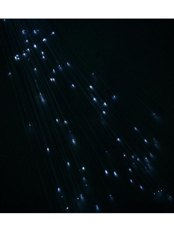 Светящаяся прядь для волос «Самой милой девочке», длина 33 см