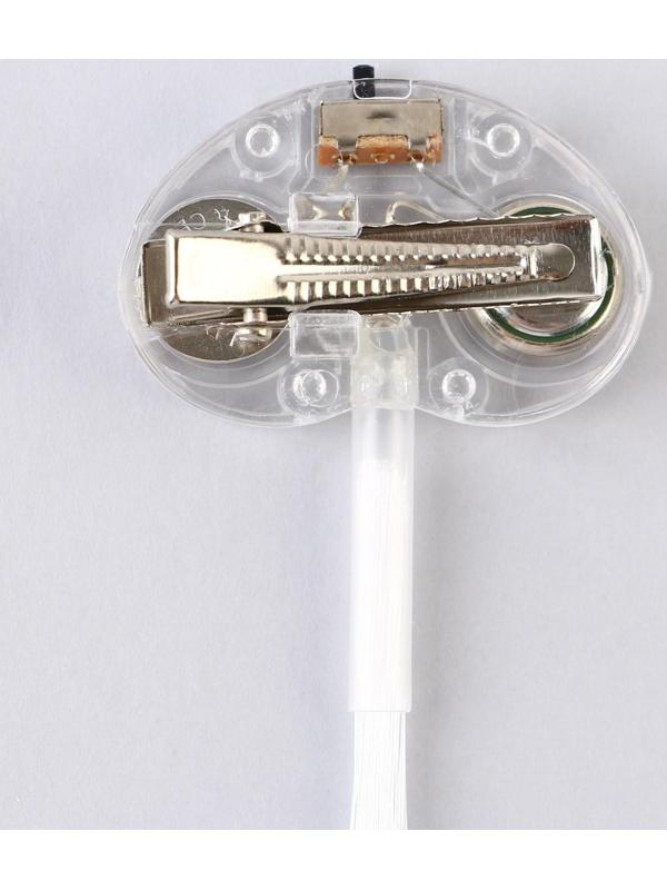 Светящаяся прядь для волос «Самой милой девочке», длина 33 см