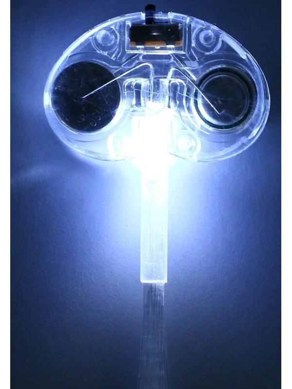 Светящаяся прядь для волос «Самой милой девочке», длина 33 см