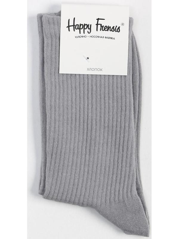 Носки, цвет светло-серый, размер 25-27