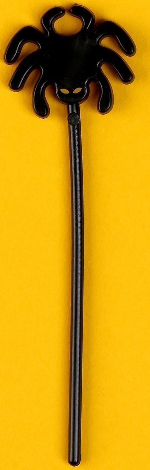 Шпажки «Паук», в наборе 12 штук, цвет чёрный