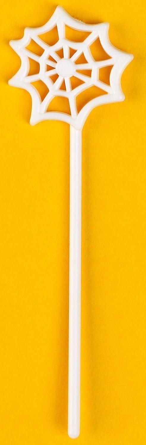 Шпажки «Хэллоуин», в наборе 12 штук, цвет белый