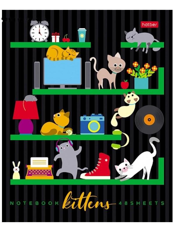 Тетрадь А5, 48 листов в клетку 