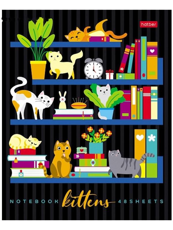 Тетрадь А5, 48 листов в клетку 