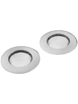 Ситечко в раковину SS-3, 2 шт, d = 7,8 см, нержавеющая сталь