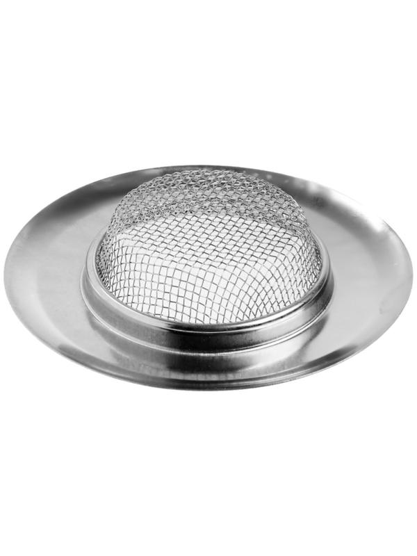 Ситечко в раковину SS-3, 2 шт, d = 7,8 см, нержавеющая сталь