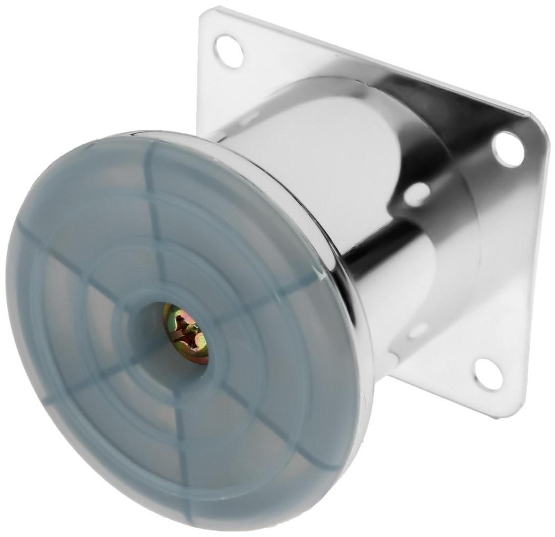 Опора мебельная OM001CR ТУНДРА, 50х60 мм, цвет хром