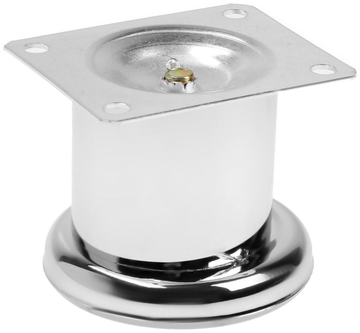 Опора мебельная OM001CR ТУНДРА, 50х60 мм, цвет хром