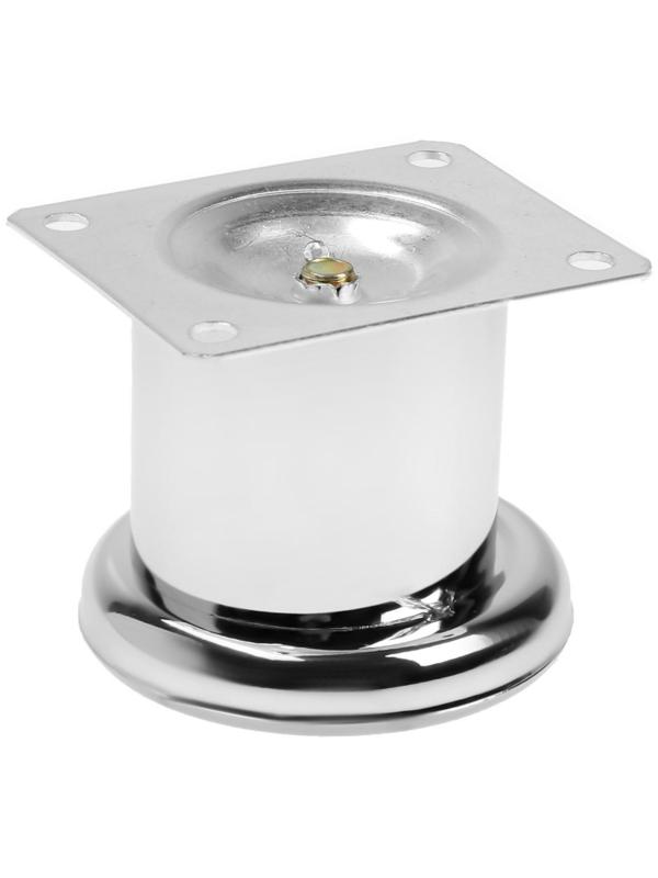 Опора мебельная OM001CR ТУНДРА, 50х60 мм, цвет хром