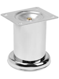 Опора мебельная OM001CR ТУНДРА, 50х80 мм, цвет хром