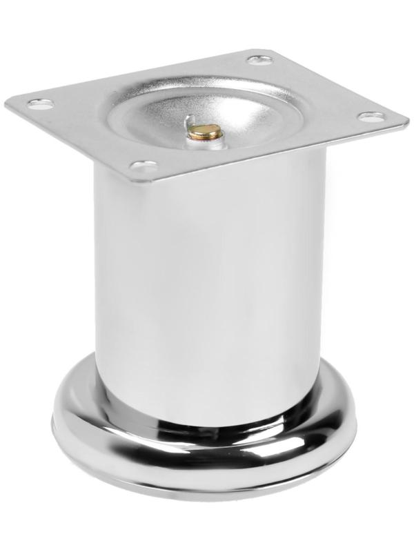 Опора мебельная OM001CR ТУНДРА, 50х80 мм, цвет хром