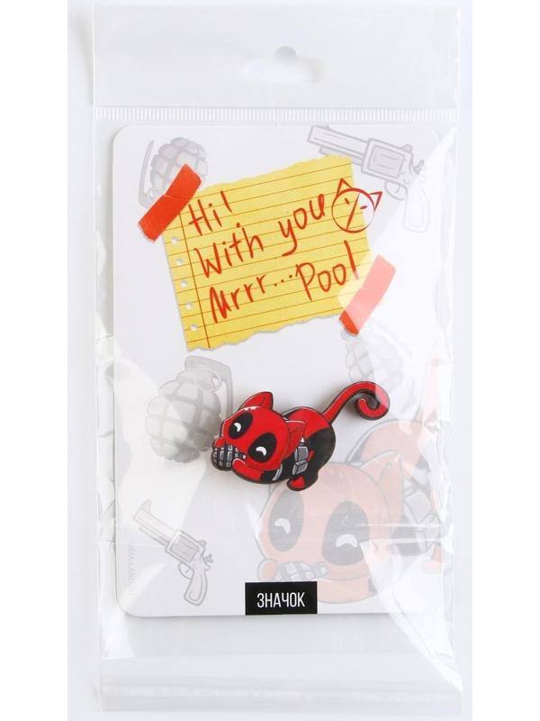 Значок деревянный «Mr. Pool», 3,4 х 3,7 см