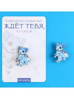 Значок деревянный «Avamur», 2,7 х 3,6 см