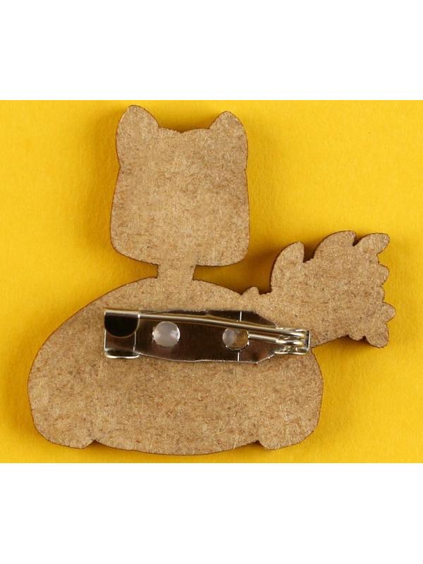 Значок деревянный «Я предлагаю сделку», 3,6 х 3,4