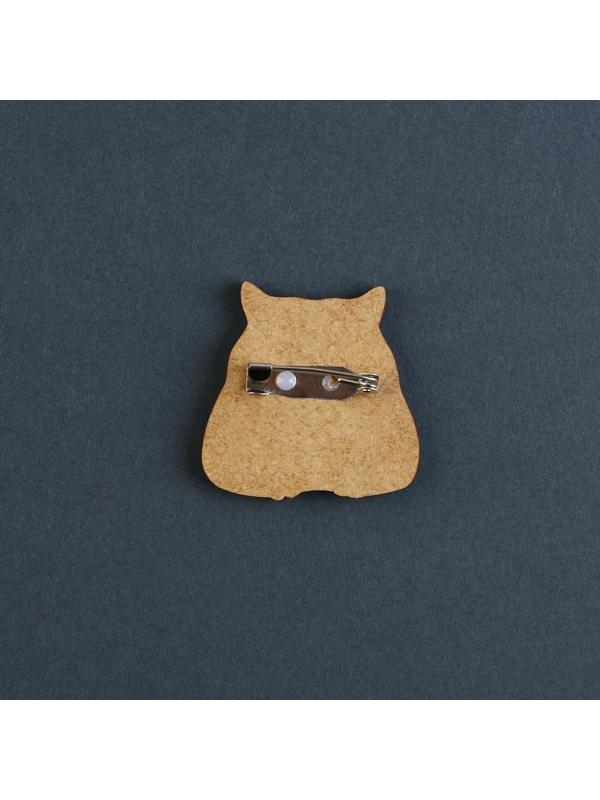 Значок-талисман деревянный «Ты не устоишь», 3,3 х 3,3 см