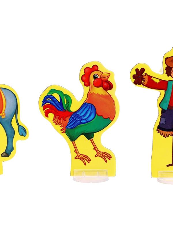 Набор напольный пазл с фигурками «Моя ферма»